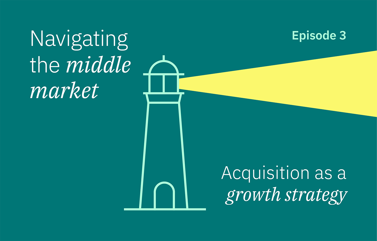 Acquisition as a growth strategy